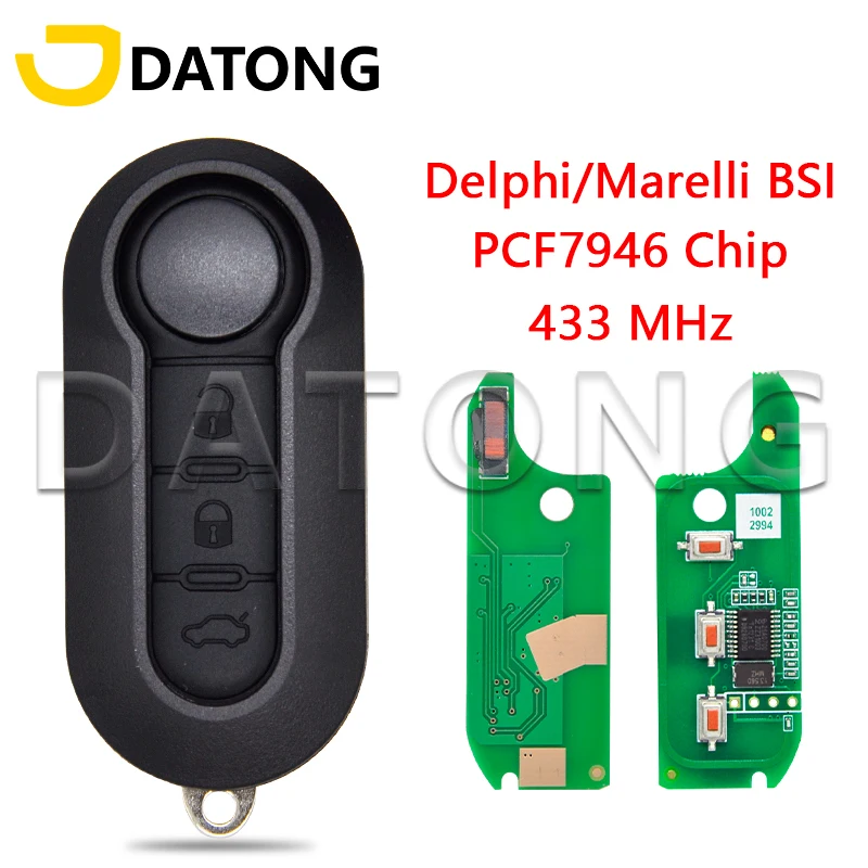 Datong Wereld Auto Afstandsbediening Sleutel Voor Fiat 500L Ducato Citroen Jumper Peugeot Boxer