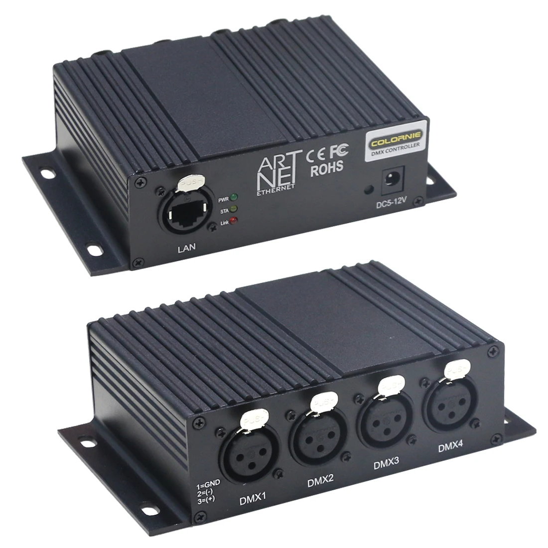 新しい ArtNet 2048 DMX512 コントローラ X-Power ArtNet DMX512