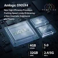 HOMATICS Box R 4K Plus TV Box AndroidTV 14 Netflix Google Certified Amlogic S905X4 4G32G Support DTS Dolby Audio AV1 Wifi6 BT5.0 - Image 3