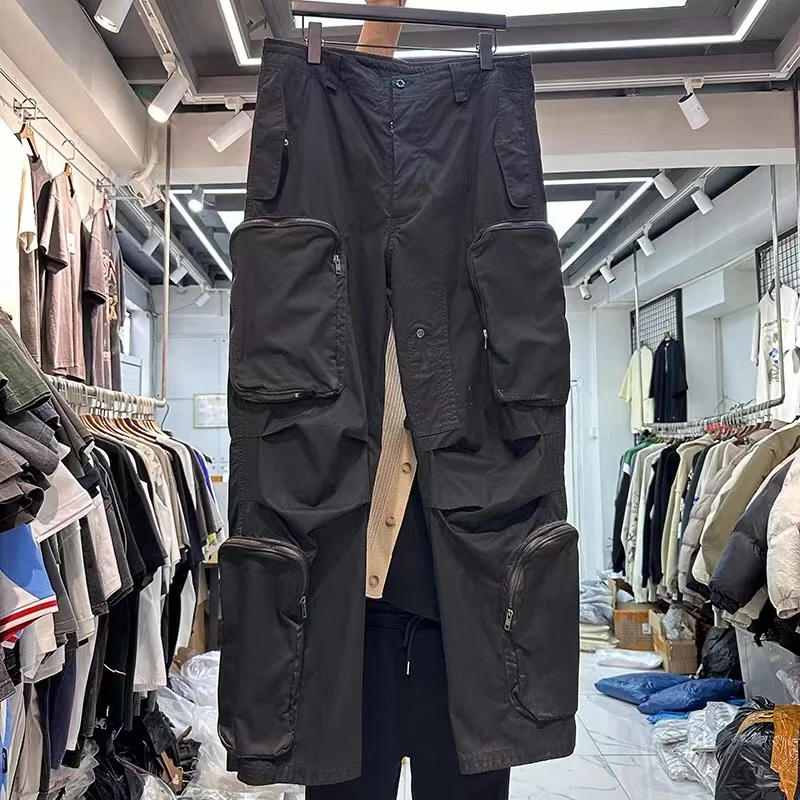 멀티 포켓 작업복 바지
