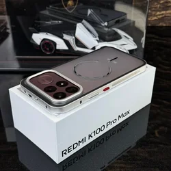 Magnetic Matte Hard Metal Frame Shockproof Phone Case - Protective Back Cover for Redmi POCO F9 Ultra (Silver)