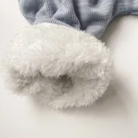 New Winter Warm Baby Rompers Cute Cartoon Rabbit Infant Girl Boy Jumpers Kids Baby Outfits Clothes 5