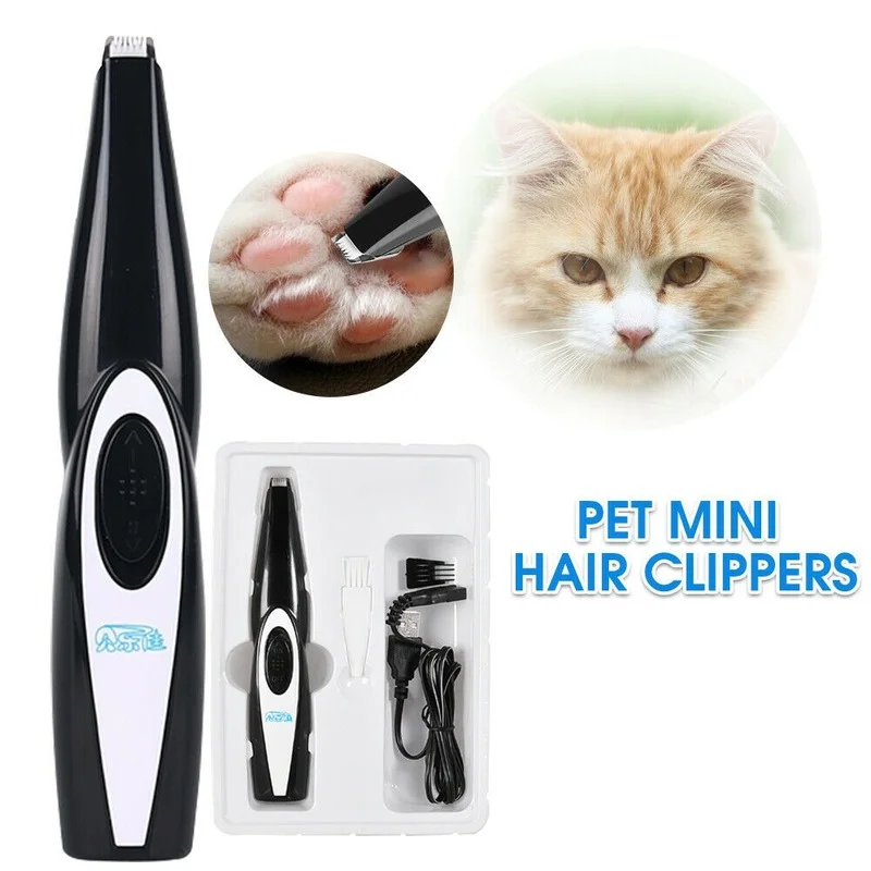 Dog Clippers Professional Pet Foot Hair Trimmer Dog Grooming Hairdresser  Dog Shear Butt Ear Eyes Hair Cutter Machine Remover Low| | - AliExpress