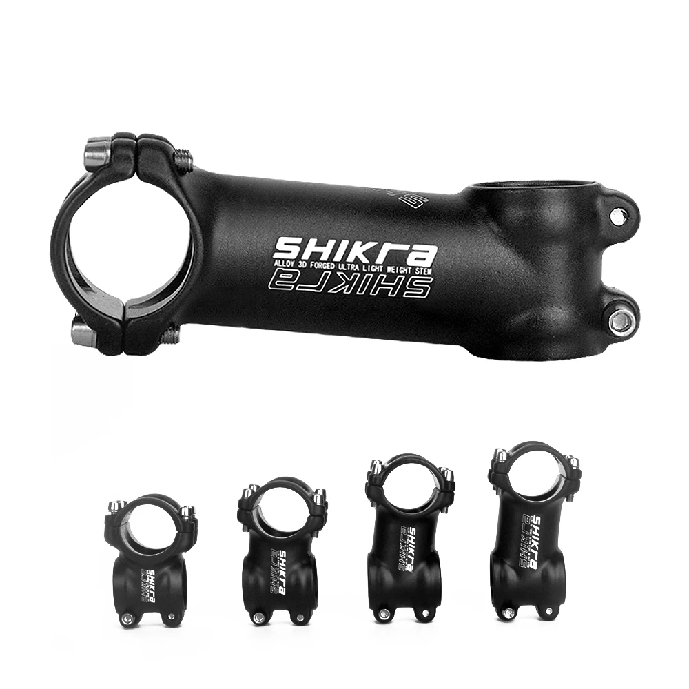 SHIKRA Bicycle Accessories Bicycle Stem Mountain Road Bike Stem Ultralight Stem Handlebar Stem 7 Degree 35 45 55 60 70 80 90 mm