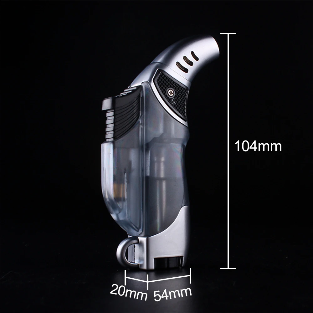 Explorer Double Turbo Magnum Jet Flame Refillable Torch Lighter: The  Ultimate Windproof Butane Lighter for Precision and Power