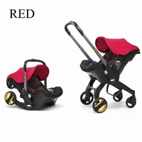 Poussette multifonctionnelle pour bébé de 0 à 24 mois, siège auto pliable, poussette de voyage bidirectionnelle pour nouveau-né et tout-petit 1