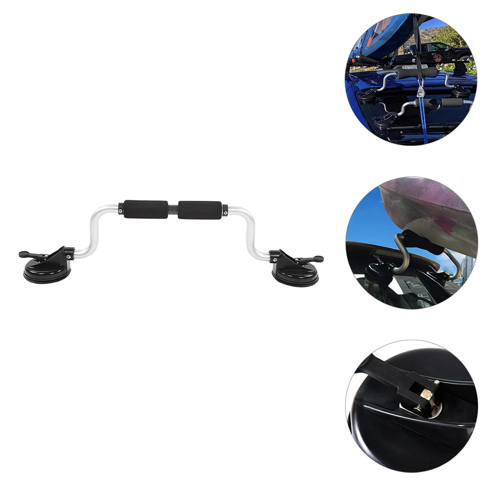 

Car Kayak Bracket Roof Canoe Load Assist Boat Roller Loader with Suction Cup Aluminum Alloy