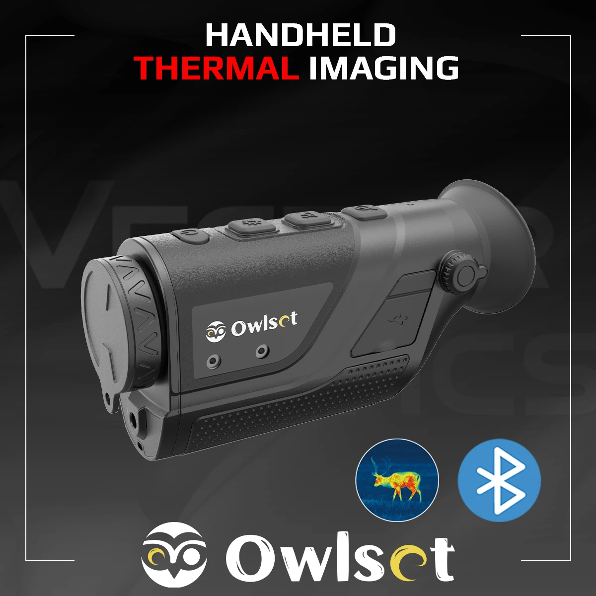 Owlset MCC10 Handheld Thermal Imaging Monocular Built in Laser
