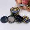 50/63mm Metal Dog Herb Grinder 4-Layer Manual Spice Mill Pepper Mortar Raw Grass Tobacco Grinder Smoking Cigarette Accessories 1