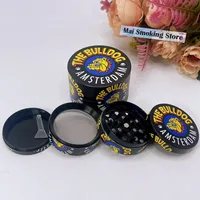 50/63mm Metal Dog Herb Grinder 4-Layer Manual Spice Mill Pepper Mortar Raw Grass Tobacco Grinder Smoking Cigarette Accessories 1