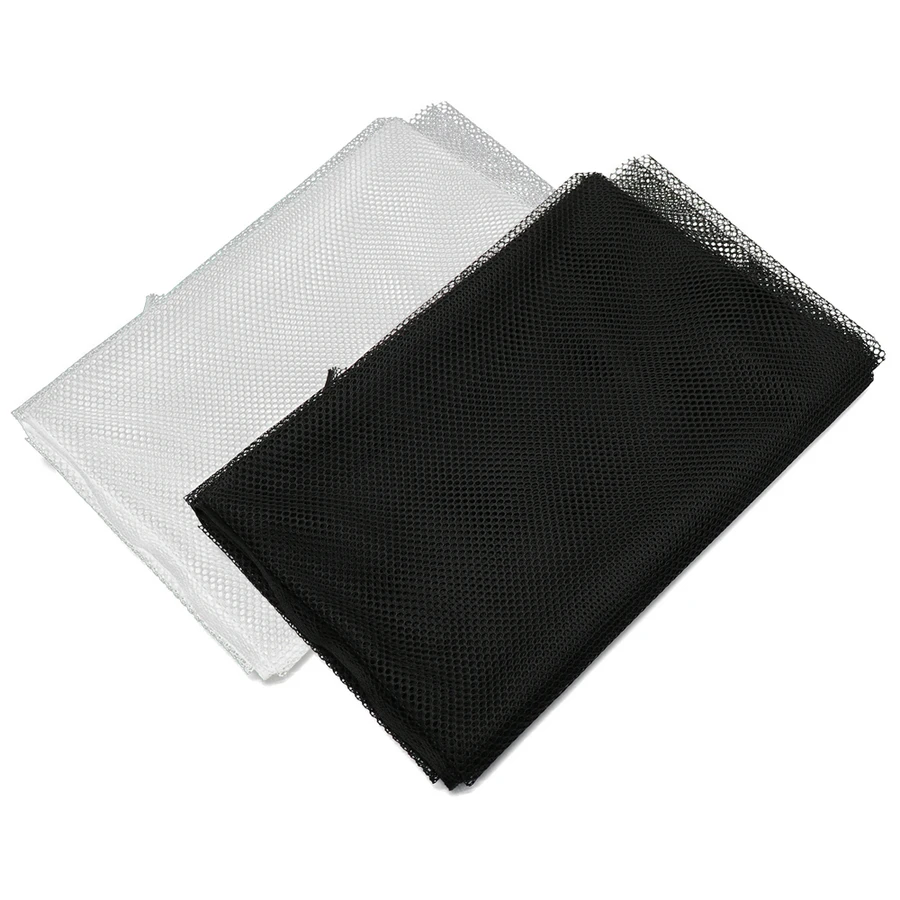 1/1.5/2.0 미터 길이 나일론 메쉬 3mm/5mm 구멍 어류 격리망 네트 케이지 미끼 가방 네트 천 육각형 메쉬