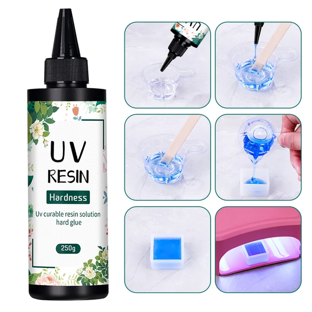 10g 25g colla per resina UV asciugatura rapida trasparente resina  epossidica dura colla ultravioletta cura solare fai da te resina epossidica  stampo creazione di gioielli Gel - AliExpress