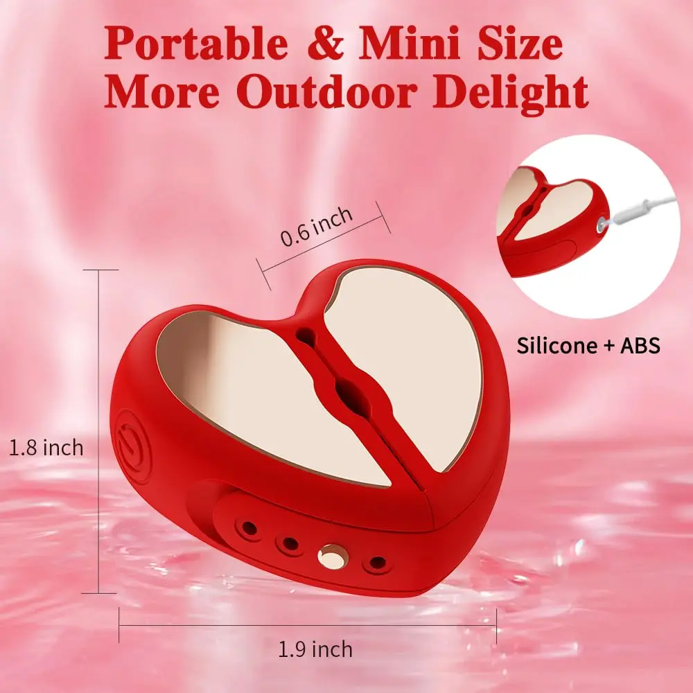 App Remote Control Nipple Clamp Breast Massage Vibrator BDSM Fetish Flirting Kinky Female Sex Toy For Women Couples Sex Pleasure Sex Toy