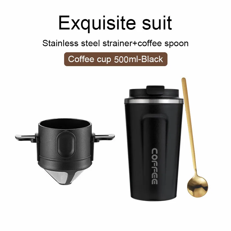 510ml Black Cup Set