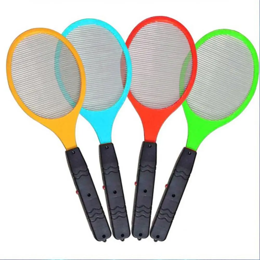 

Mosquito Electric Racket Fly Swatter Fryer Flies Cordless Battery Power Bug Zapper Insects Kills Night Baby Sleep Tools