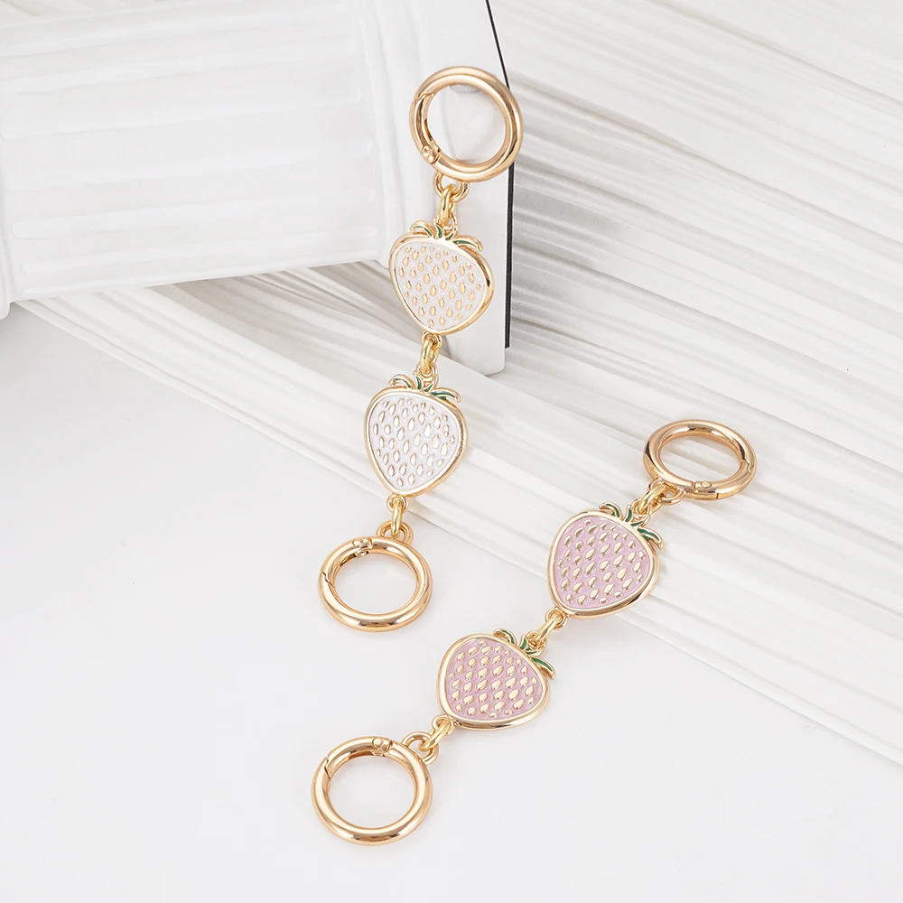 Strawberry Extension Chain Purse Strap Extender Diy Bag Parts Accessories