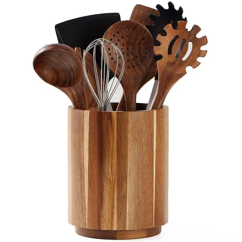 Description Picture 6 of itemHigh-end Kitchen Utensil Holder Chopstick Cage Wooden Chopsticks Storage Holders Cutlery Storage Shelf Kitchen Accessories