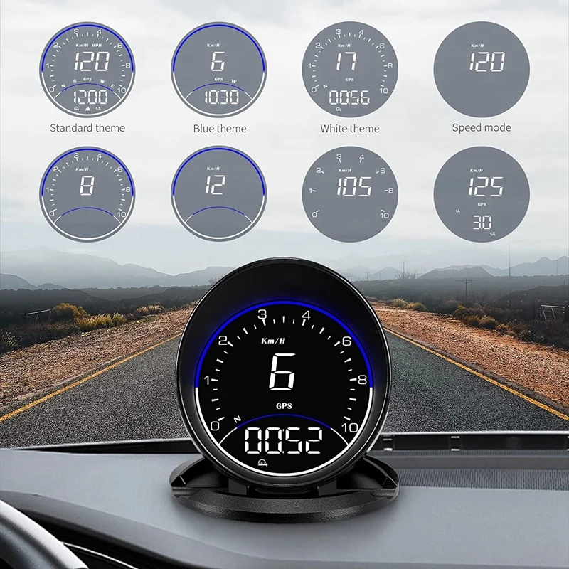 ڵ HUD  ÷, GPS ӵ MPH,  GPS ӵ,   ħ,  溸 HD ÷