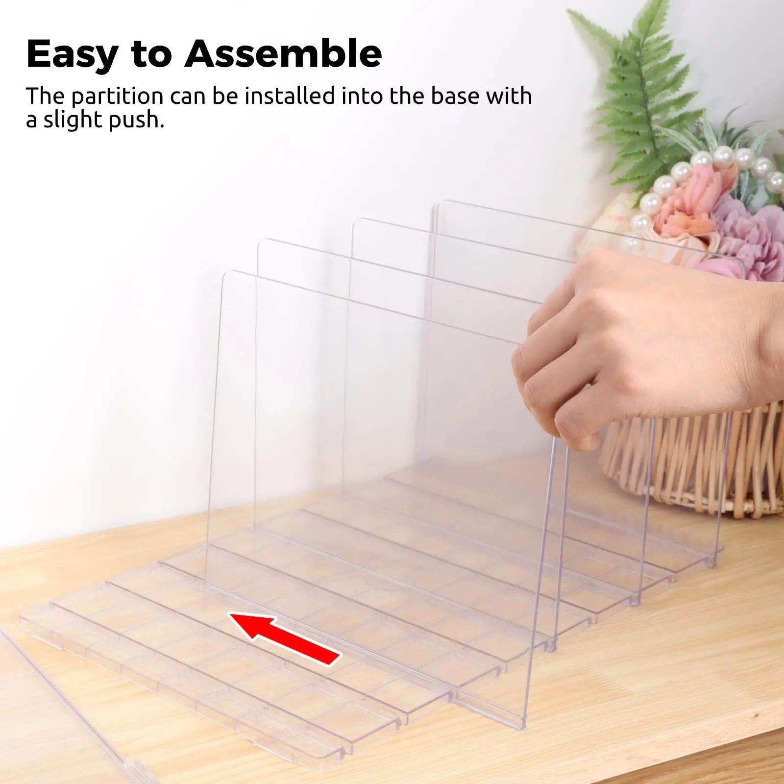 Organizer Armadio Organizzatore Per Borsa Regolabile In Plastica