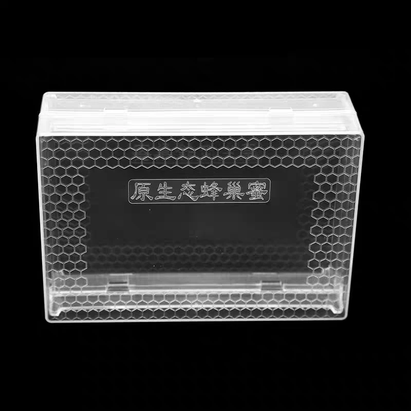 A Complete 500g Combhoney Cassette Kit 1 Plastic Frame With 6 Clear Transparent Cassette Boxes Beautiful Clear Comb Honey Boxes