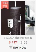 Description Picture 5 of itemBECOLA Showers for the bathroom Shower system shower set bathroom shower columns shower set shower head bathroom items