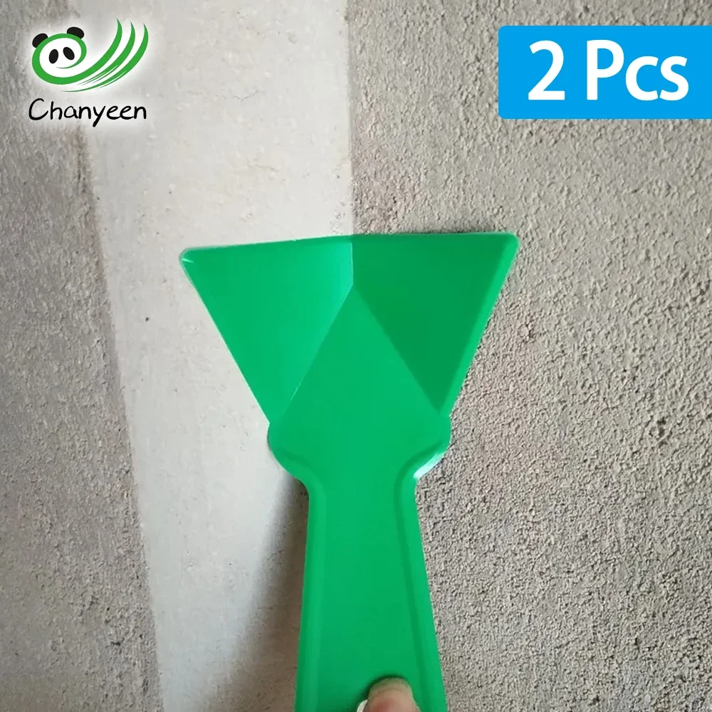 Drywall Scraper Drywall Corner Scraper 2Pcs Drywall Corner Scraper Putty Finisher Stucco Shovel Spatula Spade