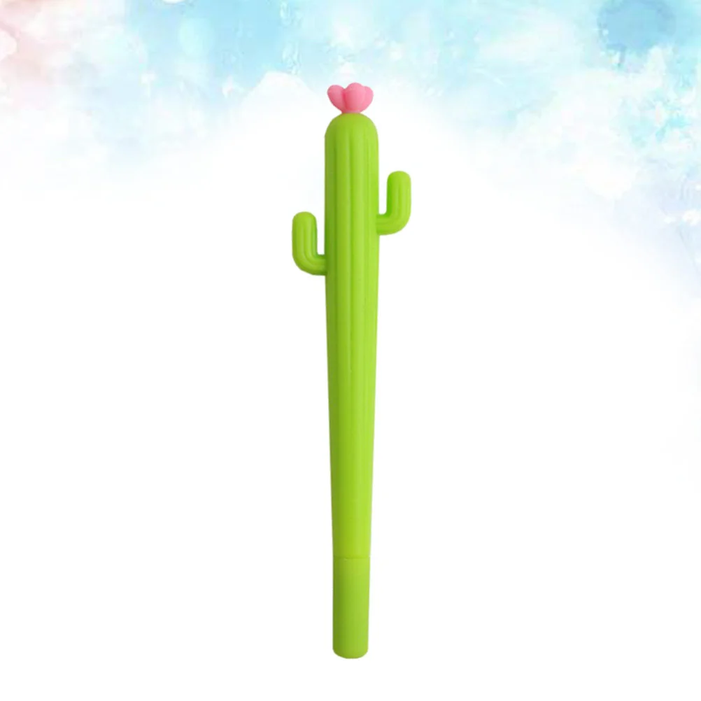 

Cactus Gel Pen Creative Gel Pen for Student Kid Child (Pink Flower Pattern)