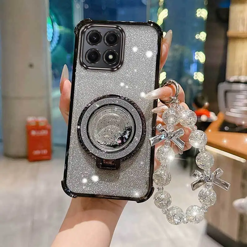 Casual Comfort Phone Case Set: Includes Case, Lanyard & Circular Stand