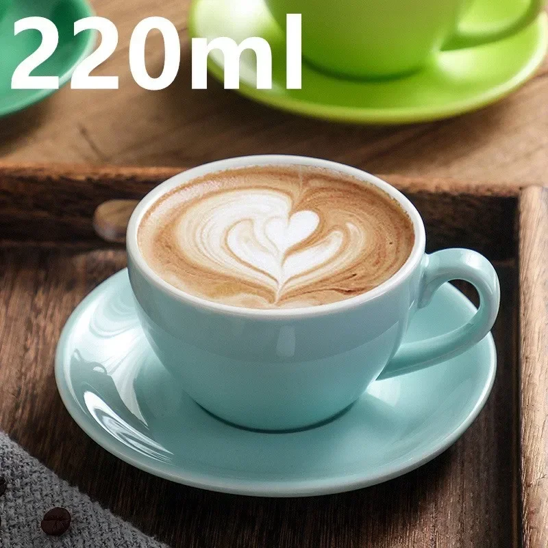 European Style Creative Ceramic Cup 220ml Porcelain Coffee Cups Tea Mugs Office Breakfast Milk Mug Water Drinkware ceramic coffee cup set