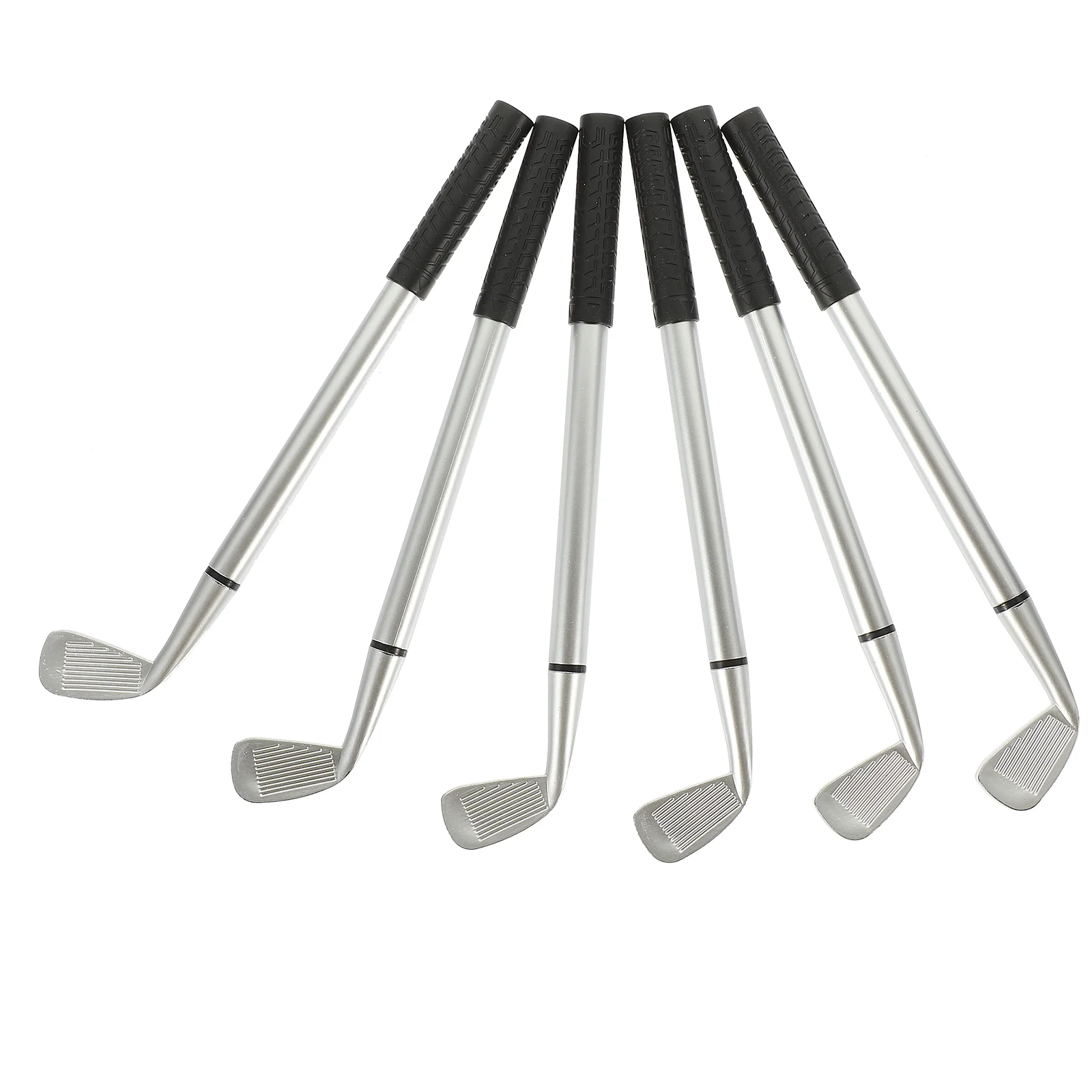 

6Pcs Peculiar Golfing Club Pen Decorative Pen Golfing Gifts School Stationery