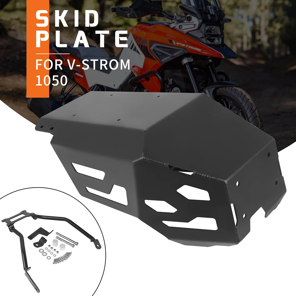 Per Suzuki V-Strom 1050 Vstrom1050 V Strom 1050 2020-2023 Skid Plate Engine Guard Belly Pan Chassis Protection Bash Plate Cover