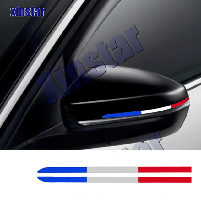 Adesivi Riflettenti Per Specchietto Retrovisore Auto - 4 Pezzi In Vinile Silver, Decorazione E Sicurezza - Foto 3