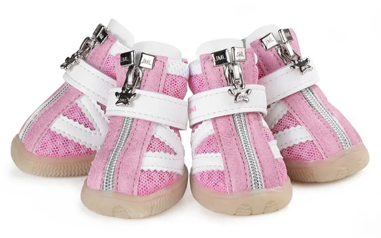 Title 7, Breathable Mesh Puppy Shoes Spring Summer Non-s...