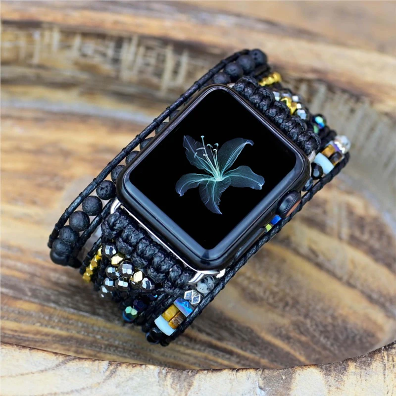 

life Tree Bohemia Strap For Apple Watch Band Ultra 49 38 40 42 44 41 45mm Bracelet for iwatch Series 8 7 65432 vintage Wristband