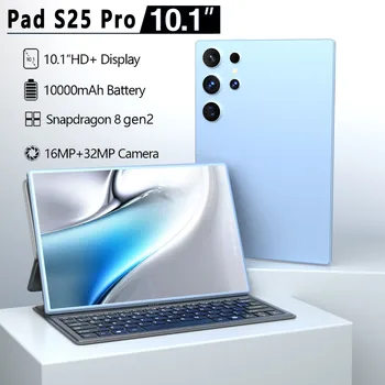 2025 Versione Globale S25 Pro Tablet PC Android 14 Snapdragon 8gen2 22GB + 2048GB 10000mah 5G Dual SIM WIFI Scheda Originale Ultra 1