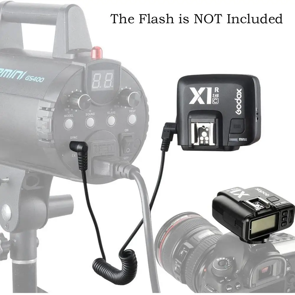 Godox X2TTTL Wireless Flash Trigger for Canon sony nikon Fujifilm, Bluetooth Connection Supports iOS/Android App Contoller.