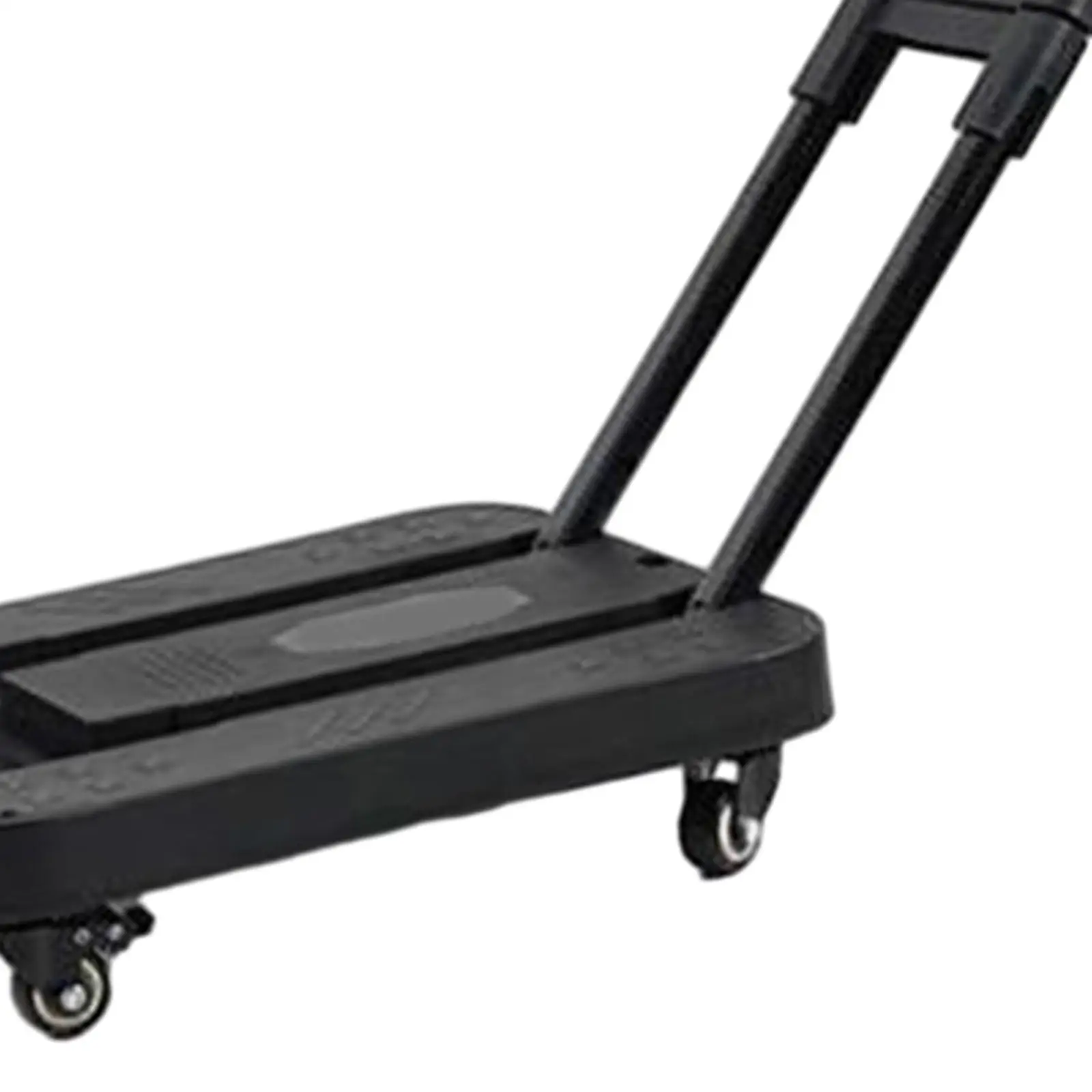 Luggage Trolley Cart Max 75kg/165lbs Folding Hand Truck Utility Dolly Cart for Office Shopping Transportation Traveling Outdoor