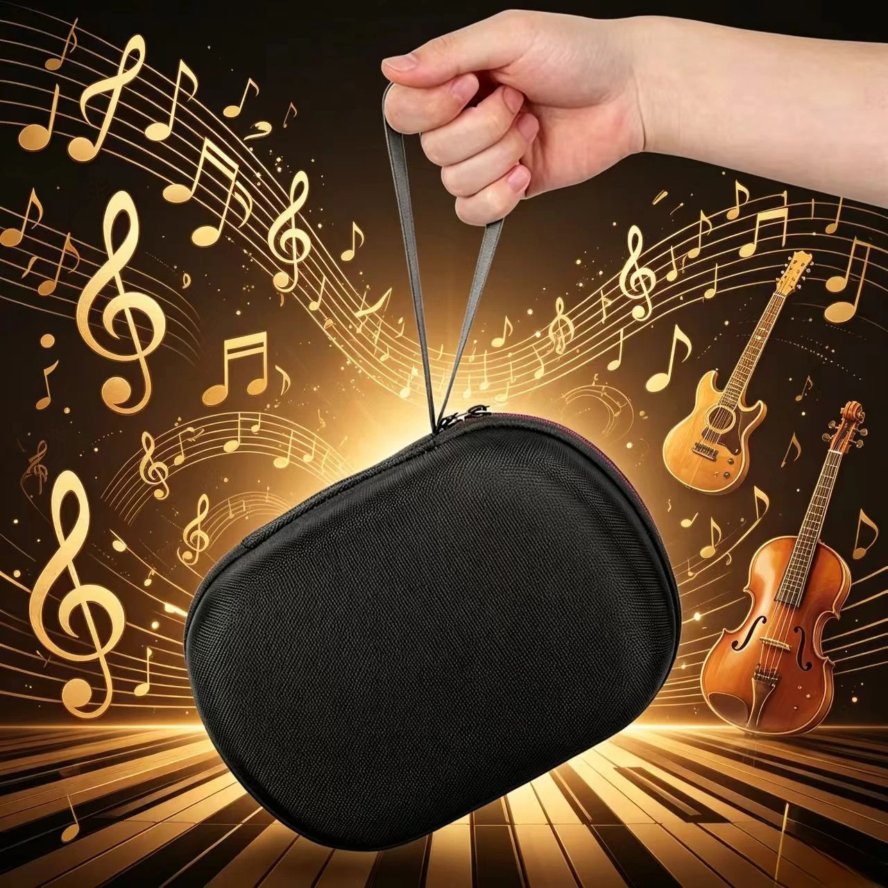 Durable Hard Case Carrying Pouch