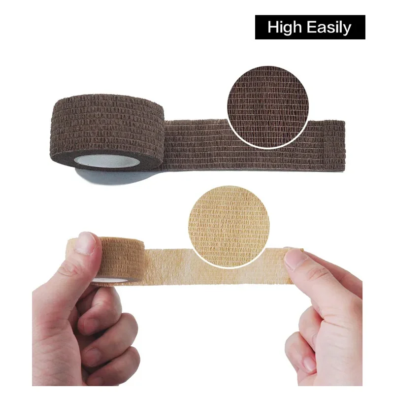 1/12Roll Self Adhesive First Aid Skin Tape Elastic Patch for Sports First Aid Wound Plasters Tape