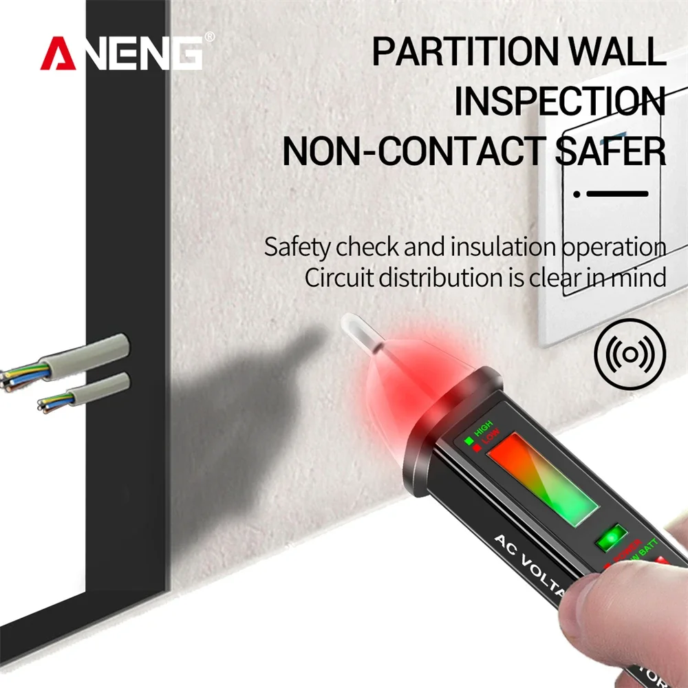 ANENG VC1015 AC      ׽ 12V-1000V ˽  ׽Ʈ  Ʈ 극ũ Ʈ  LED