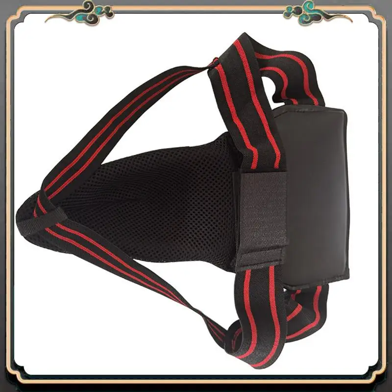 Groin Protector For Boxing, Taekwondo, Kickboxing, For Martial Arts Training, Men Jockstrap Abdominal Protector Durable Black