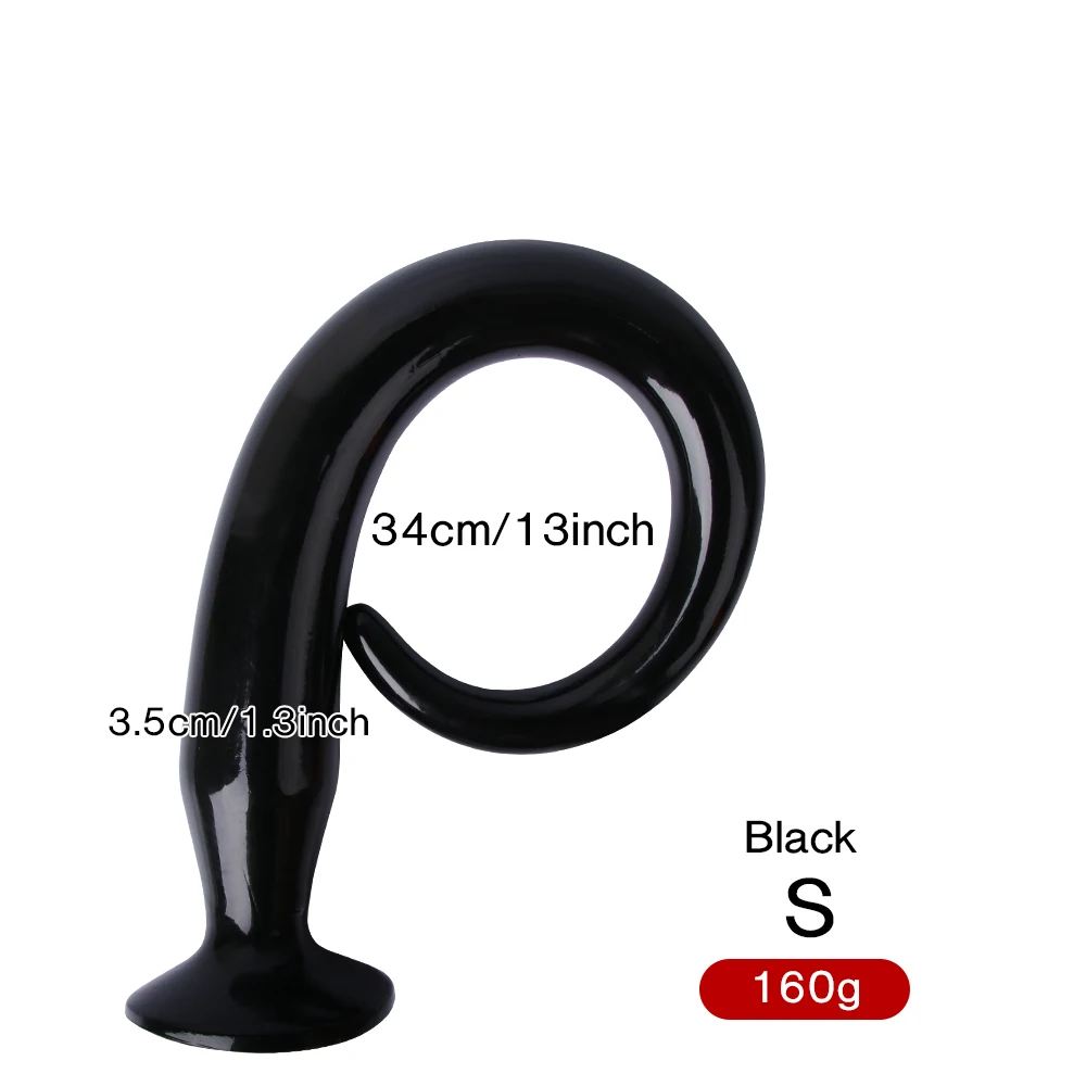 Anal Dildo Super Long Erotic Adult Sex Toys Soft Huge Butt Plug Tail Tight Anus For Women Men Anus Dilator Big Buttplug Sex Toys
