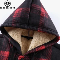 Spring Autumn Men Outdoor Leisure Windbreak Hooded Jacket Men Fleece Warm Solid Color Fashion Brand Jacket Coat Male Clothing 5