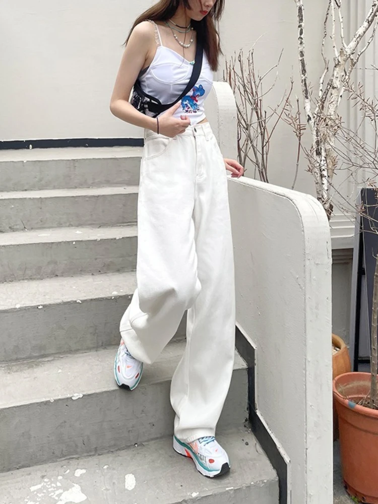 パンツ   Women Straight Pants LV044B623G YAS White Women's White Straight Leg Pants | LLBean