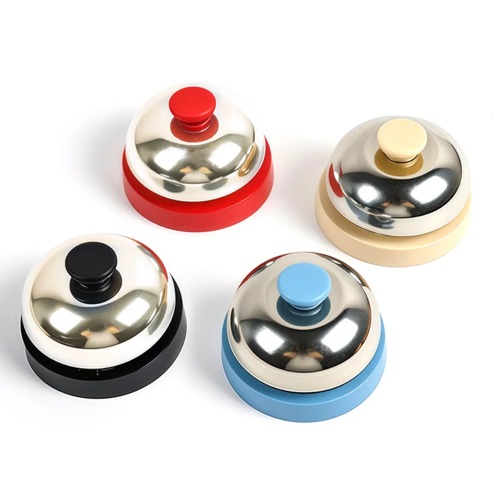 Spielzeug Zubehör Glocke Multi Szenario Tisch Spiel Glocke Hand Klatschen Glocke Klaren Klang Für Restaurant Service Shop Service – Detail 1