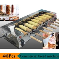 220V Donut Machine German Brand Horizontal Chimney Roller Toaster Toaster Cake Roller Oven Horizontal Bread Oven Shop 1