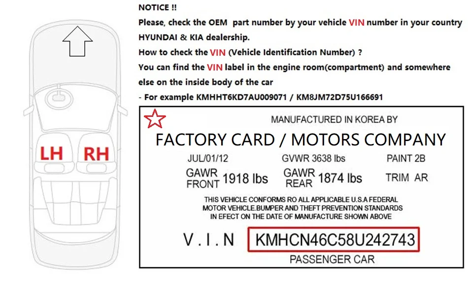 car steering wheel Genuine Front Door Lock Actuator LH RH for kia Sorento 2011-2015 right rear left door lock actuator motor 813102P000 813202P010 gas pedal and brake pedal