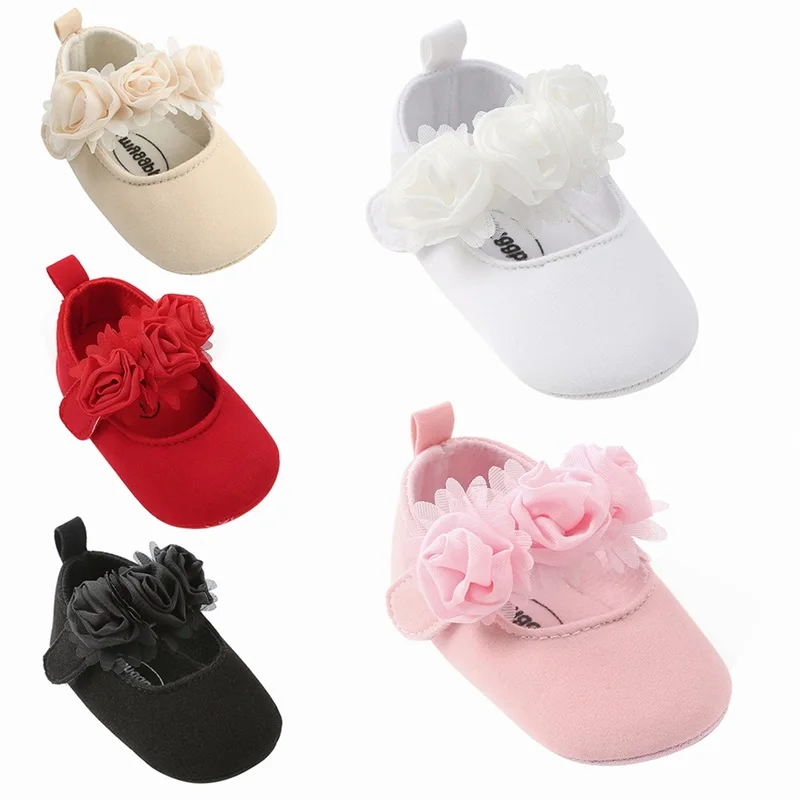 Autumn Spring Baby Girl Princess Shoes 0-18 Months