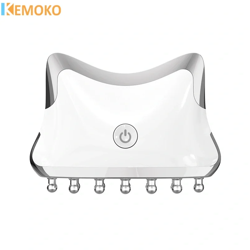 Electric Guasha Instrument Meridian Instrument Facial Guasha Massager EMS Micro Current Plate Home Beauty