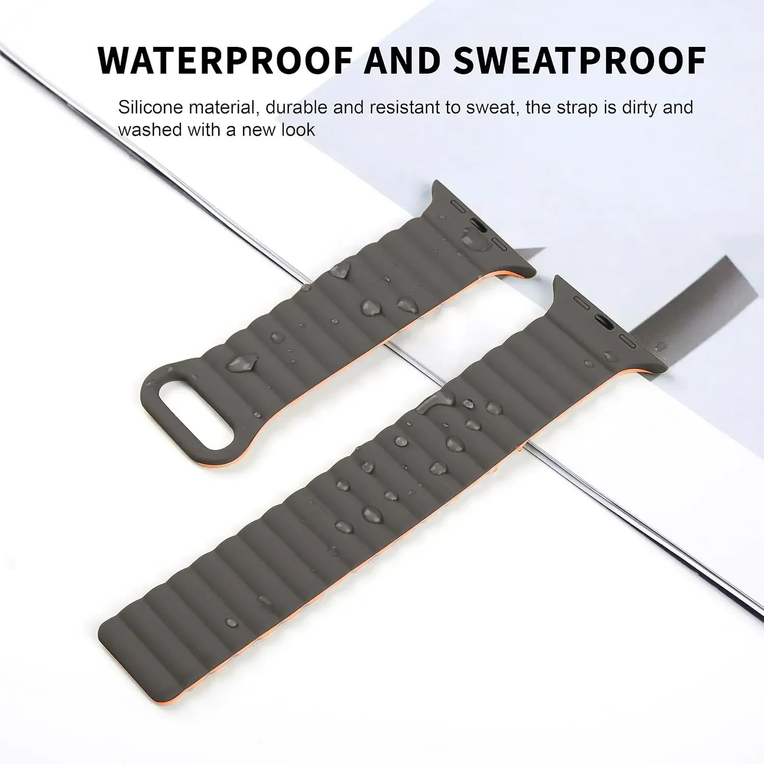 Silicone Magnetic Sports Bracelet